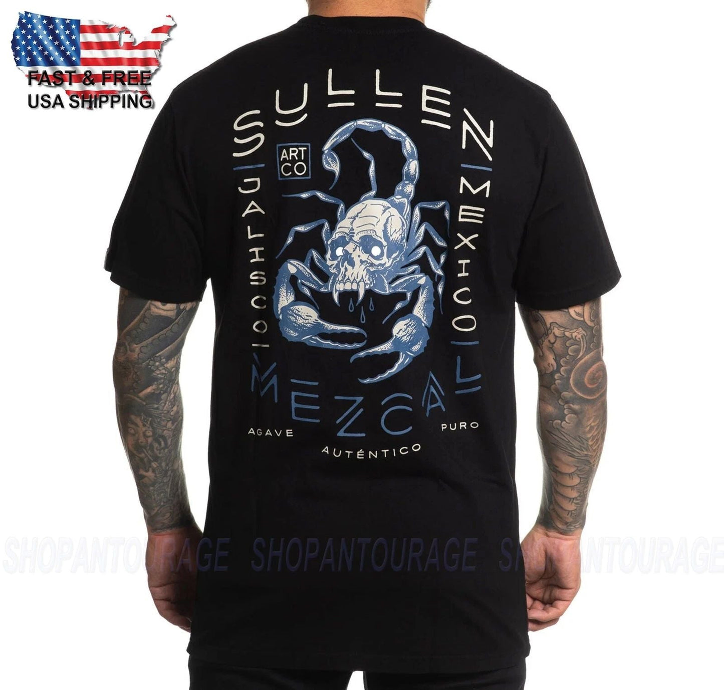 Sullen Art Collective Jalisco Premium Fit SCM5615 Nuovo T-Shirt A Maniche Corte Unisex T-shirt, Sweatshirt, Hoodie, Long Sleeve Tee - T-Shirt, Sweatshirt, Hoodie
