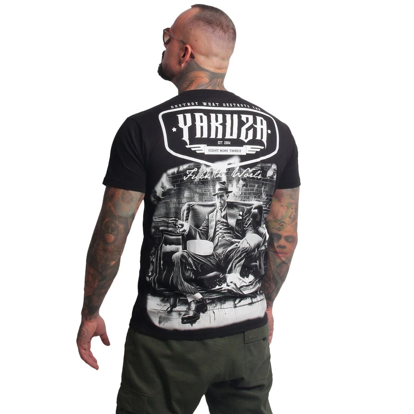 New Yakuza Men's Don Regular T-Shirt - Black Unisex T-shirt, Sweatshirt, Hoodie, Long Sleeve Tee - T-Shirt, Sweatshirt, Hoodie