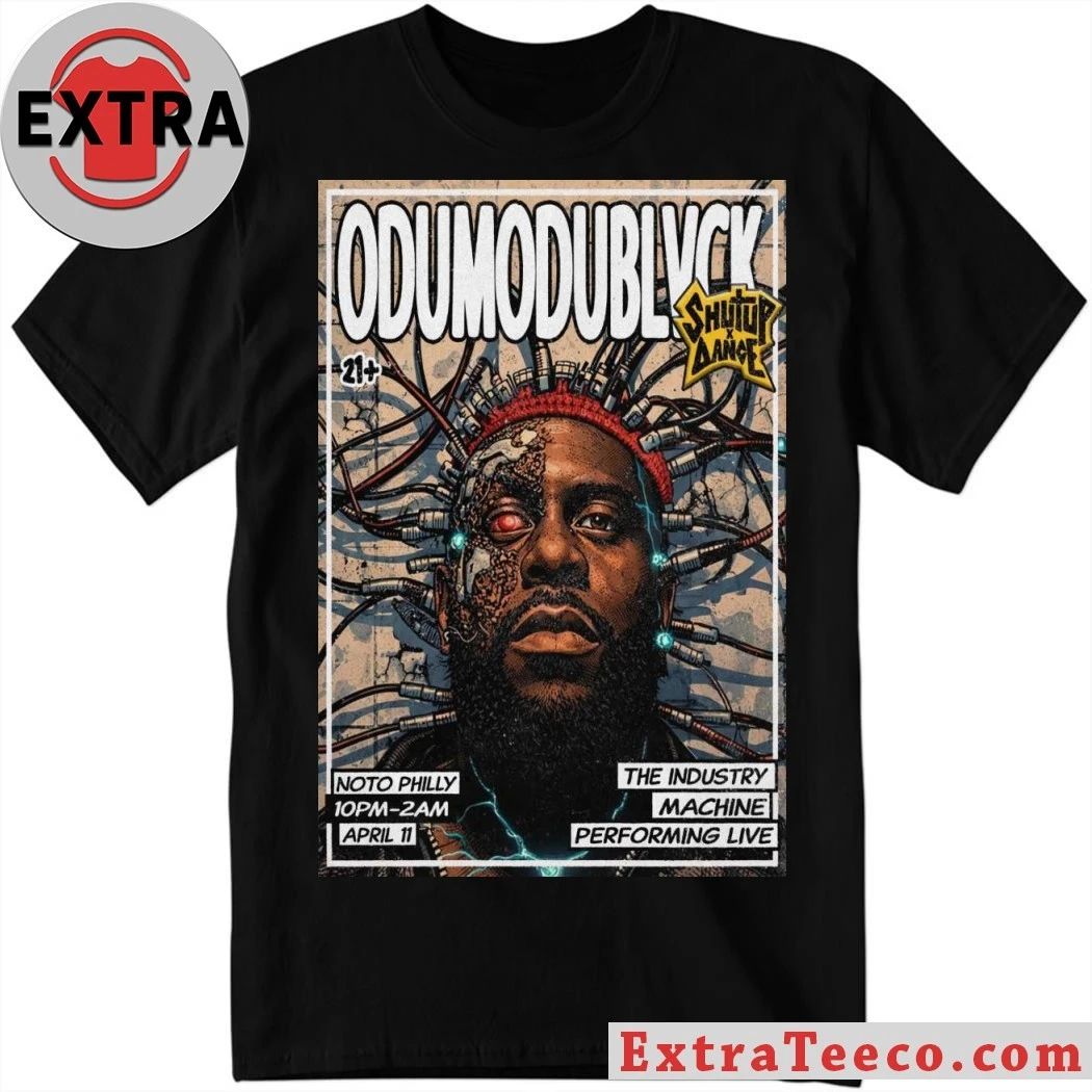 Odumodublvck April 11 2026 In Philadelphia PA Poster Shirt Unisex T-shirt, Sweatshirt, Hoodie, Long Sleeve Tee - T-Shirt, Sweatshirt, Hoodie