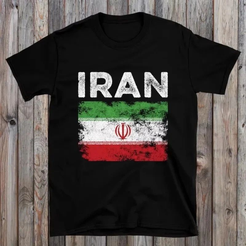 Iran Flag Distressed Iranian Flag Graphic T Shirts Love Peace Cotton Unisex T-shirt, Sweatshirt, Hoodie, Long Sleeve Tee - T-Shirt, Sweatshirt, Hoodie