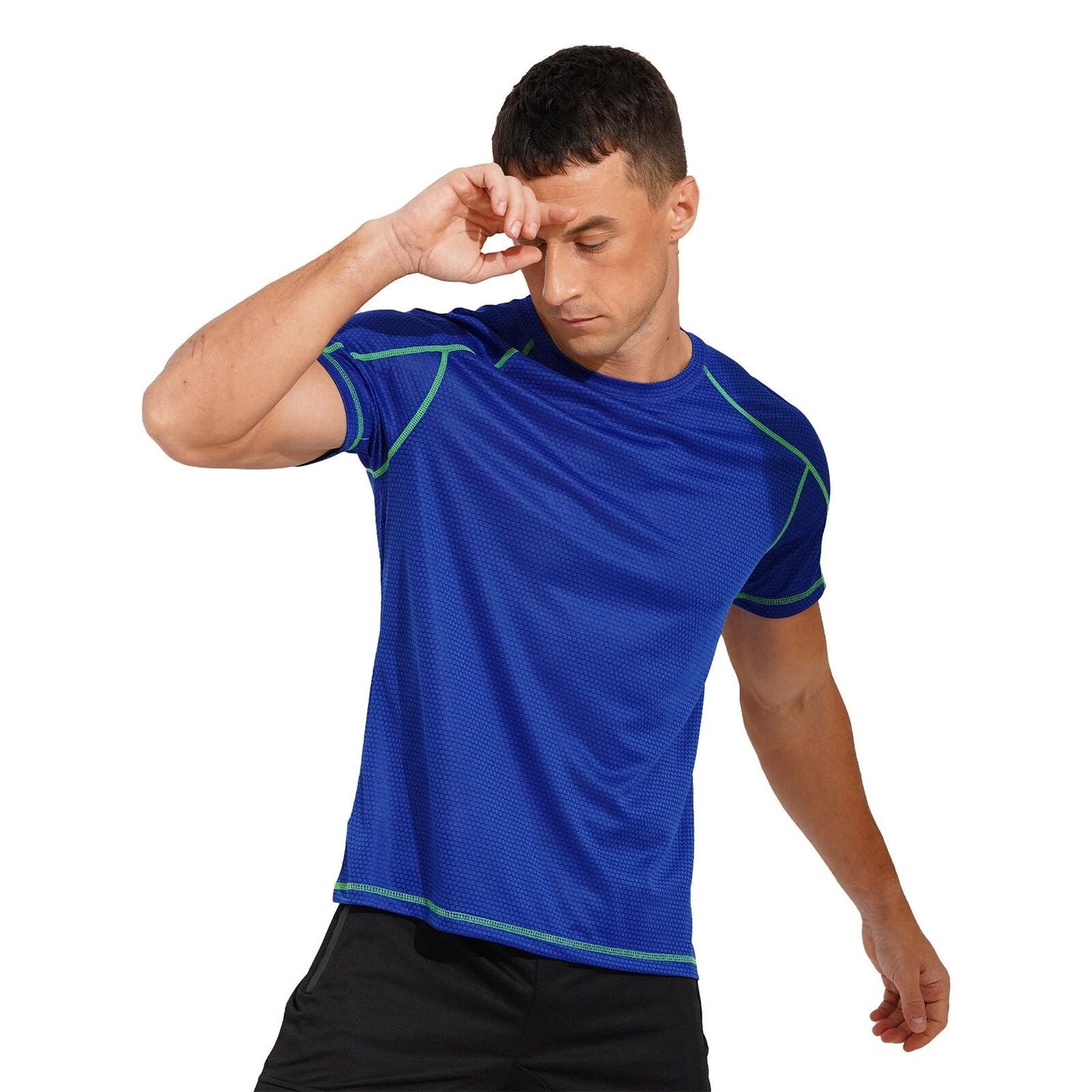 Mens UV Short Sleeve Swim Shirts UPF 50+ Rash Guard Short Sleeve Quick Dry AU Unisex T-shirt, Sweatshirt, Hoodie, Long Sleeve Tee - T-Shirt, Sweatshirt, Hoodie