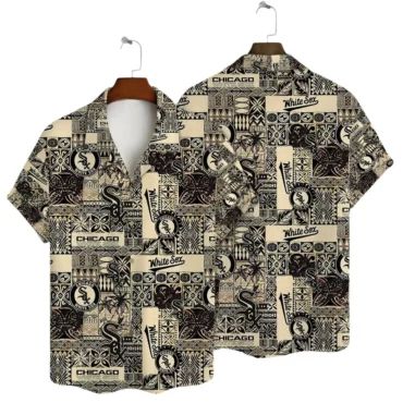 Chicago White Sox Sunset Serenade Hawaiian Shirt Unisex T-shirt, Sweatshirt, Hoodie, Long Sleeve Tee - T-Shirt, Sweatshirt, Hoodie