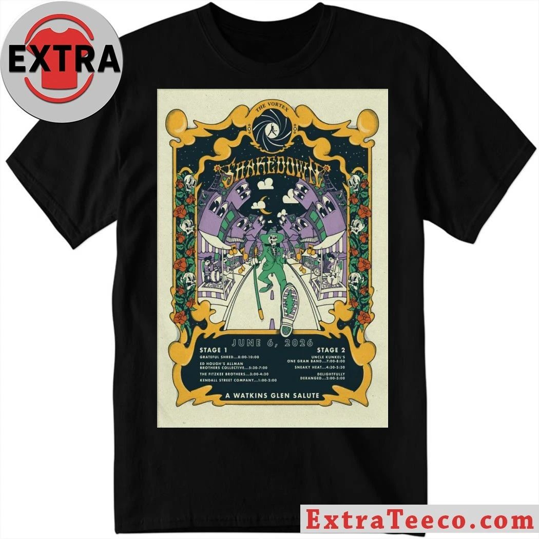 The Shakedown 6 6 2026 Catonsville MD Poster Shirt Unisex T-shirt, Sweatshirt, Hoodie, Long Sleeve Tee - T-Shirt, Sweatshirt, Hoodie