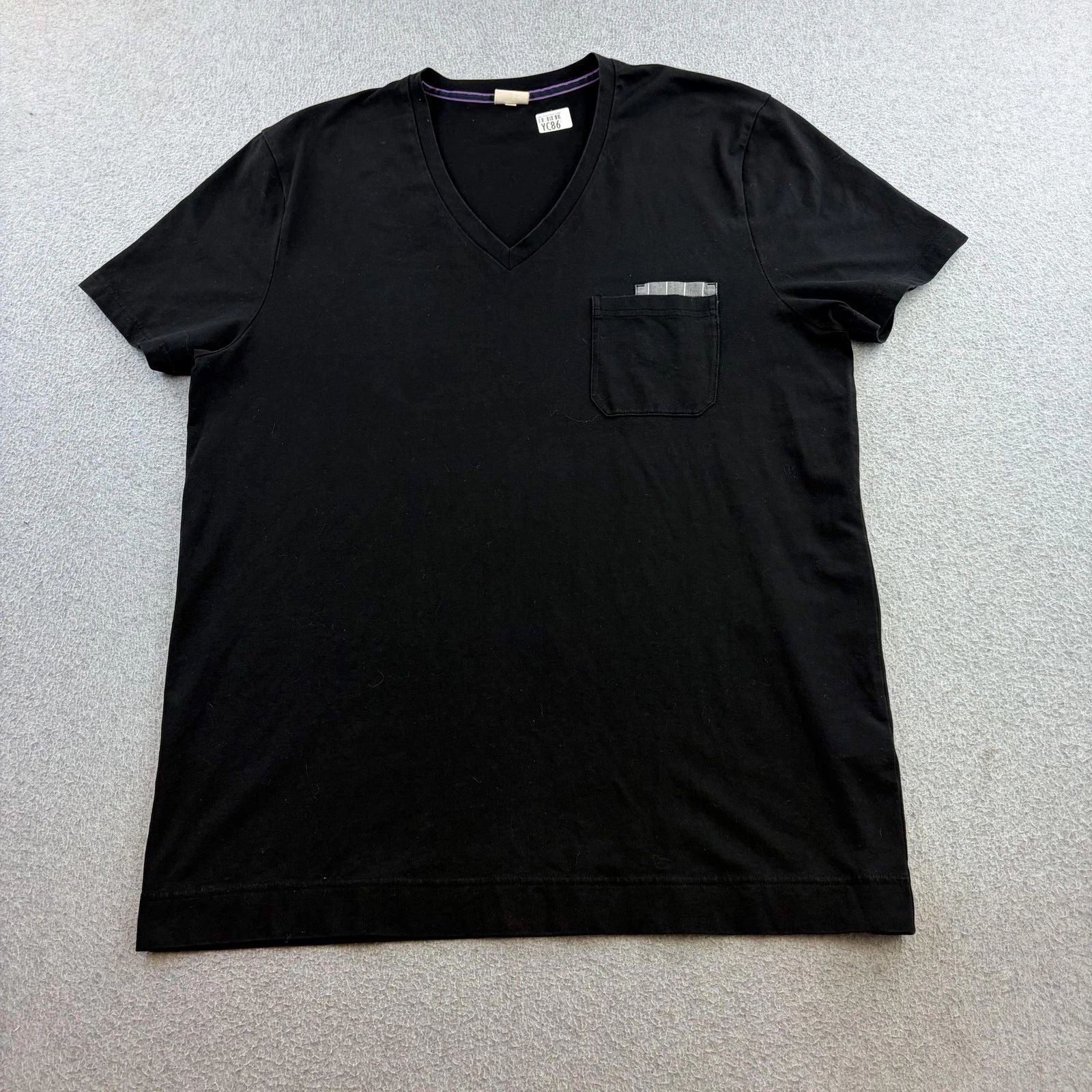 Boss Orange Shirt Mens 2XL Black V Neck Pocket Tee Cotton Casual Jersey Adult Unisex T-shirt, Sweatshirt, Hoodie, Long Sleeve Tee - T-Shirt, Sweatshirt, Hoodie