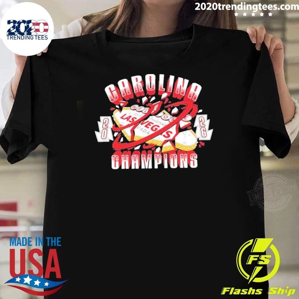 Carolina Hurricanes Champions 2026 Stanley Cup Graphic Shirt Unisex T-shirt, Sweatshirt, Hoodie, Long Sleeve Tee - T-Shirt, Sweatshirt, Hoodie