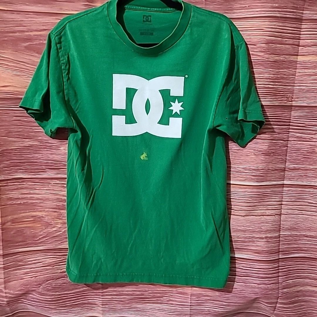 Vintage DC Skateboard Green Logo T Shirt, Men's Size Medium (Stained & Holes) Unisex T-shirt, Sweatshirt, Hoodie, Long Sleeve Tee - T-Shirt, Sweatshirt, Hoodie
