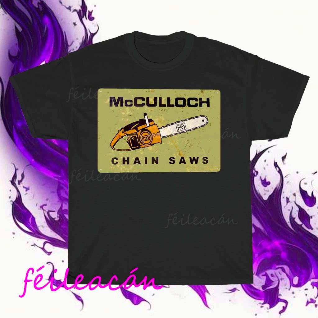 Brand New McCulloch chainsaw logo American T-Shirt Funny Size S to 5XL Unisex T-shirt, Sweatshirt, Hoodie, Long Sleeve Tee - T-Shirt, Sweatshirt, Hoodie
