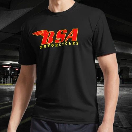 BSA Motorcycles Active T-Shirt Funny Logo American Men's T-Shirt Unisex T-shirt, Sweatshirt, Hoodie, Long Sleeve Tee - T-Shirt, Sweatshirt, Hoodie