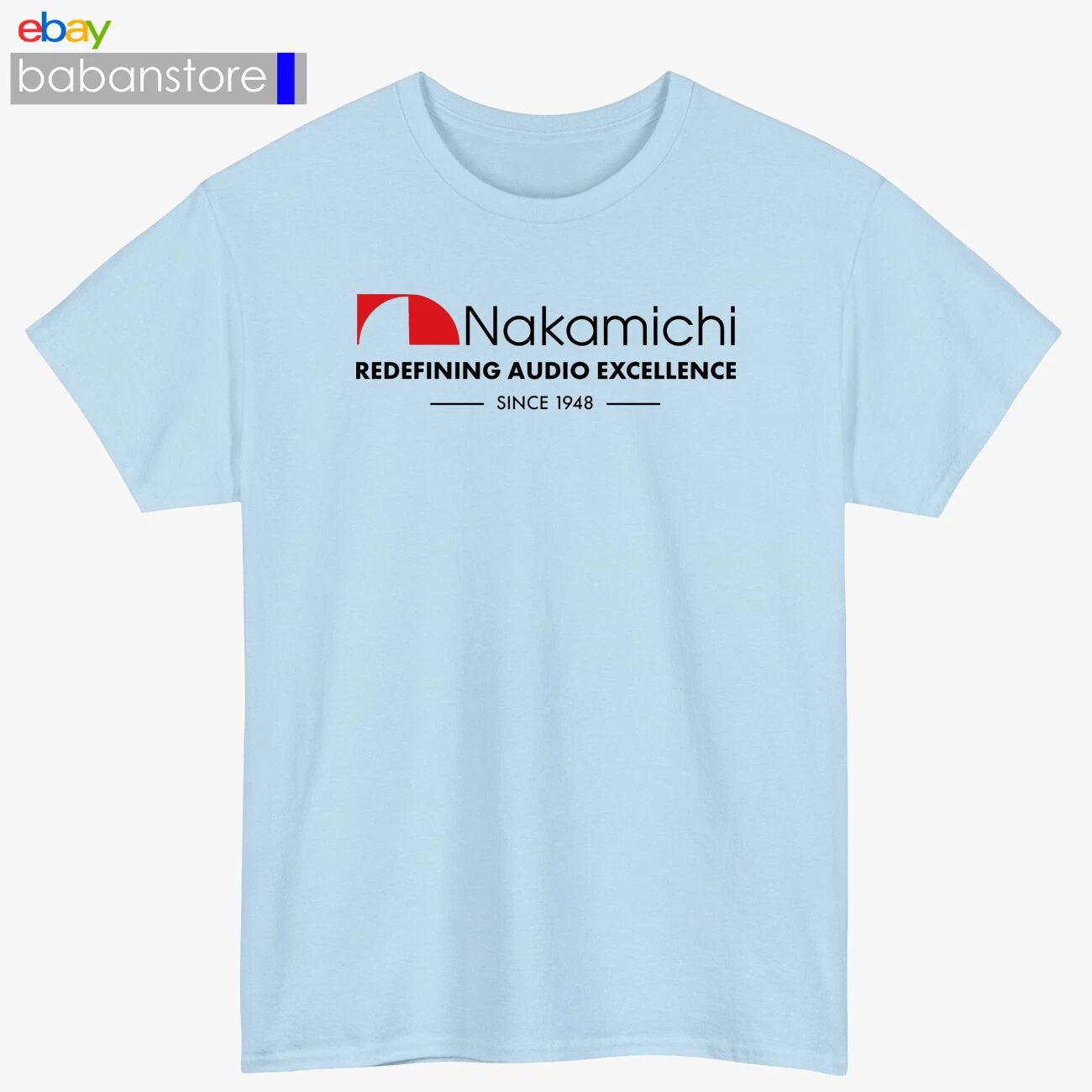 Nakamichi Audio Logo Black/White/Grey/Navy/Red/Light Blue T-Shirt Size S-5XL Unisex T-shirt, Sweatshirt, Hoodie, Long Sleeve Tee - T-Shirt, Sweatshirt, Hoodie