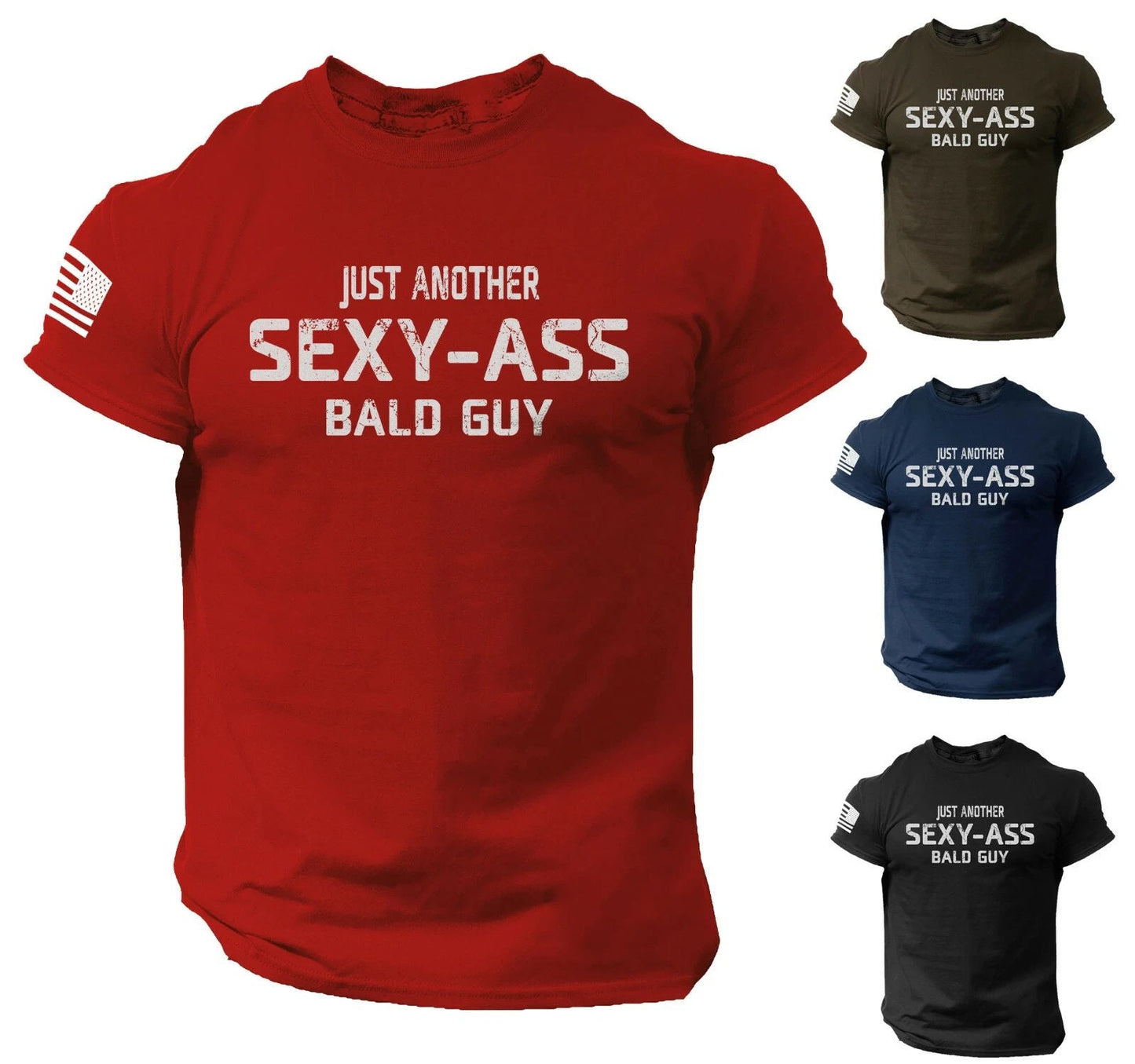 Funny Just Another Sexy Bald Guy T Shirt Grandpa Dad Joke Humor Unisex T-shirt, Sweatshirt, Hoodie, Long Sleeve Tee - T-Shirt, Sweatshirt, Hoodie
