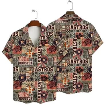 Houston Astros Desert Vibes Hawaiian Shirt Unisex T-shirt, Sweatshirt, Hoodie, Long Sleeve Tee - T-Shirt, Sweatshirt, Hoodie