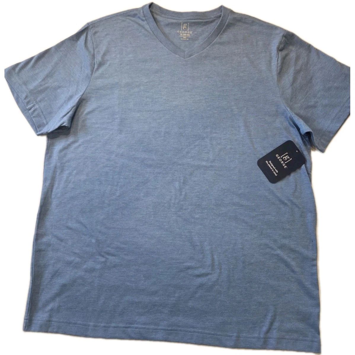 Mens XL George V Neck Tee Shirt NWT Tagless Unisex T-shirt, Sweatshirt, Hoodie, Long Sleeve Tee - T-Shirt, Sweatshirt, Hoodie