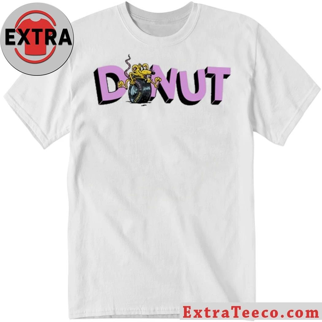 Donut Skrrrt The Rat T-Shirt Unisex T-shirt, Sweatshirt, Hoodie, Long Sleeve Tee - T-Shirt, Sweatshirt, Hoodie