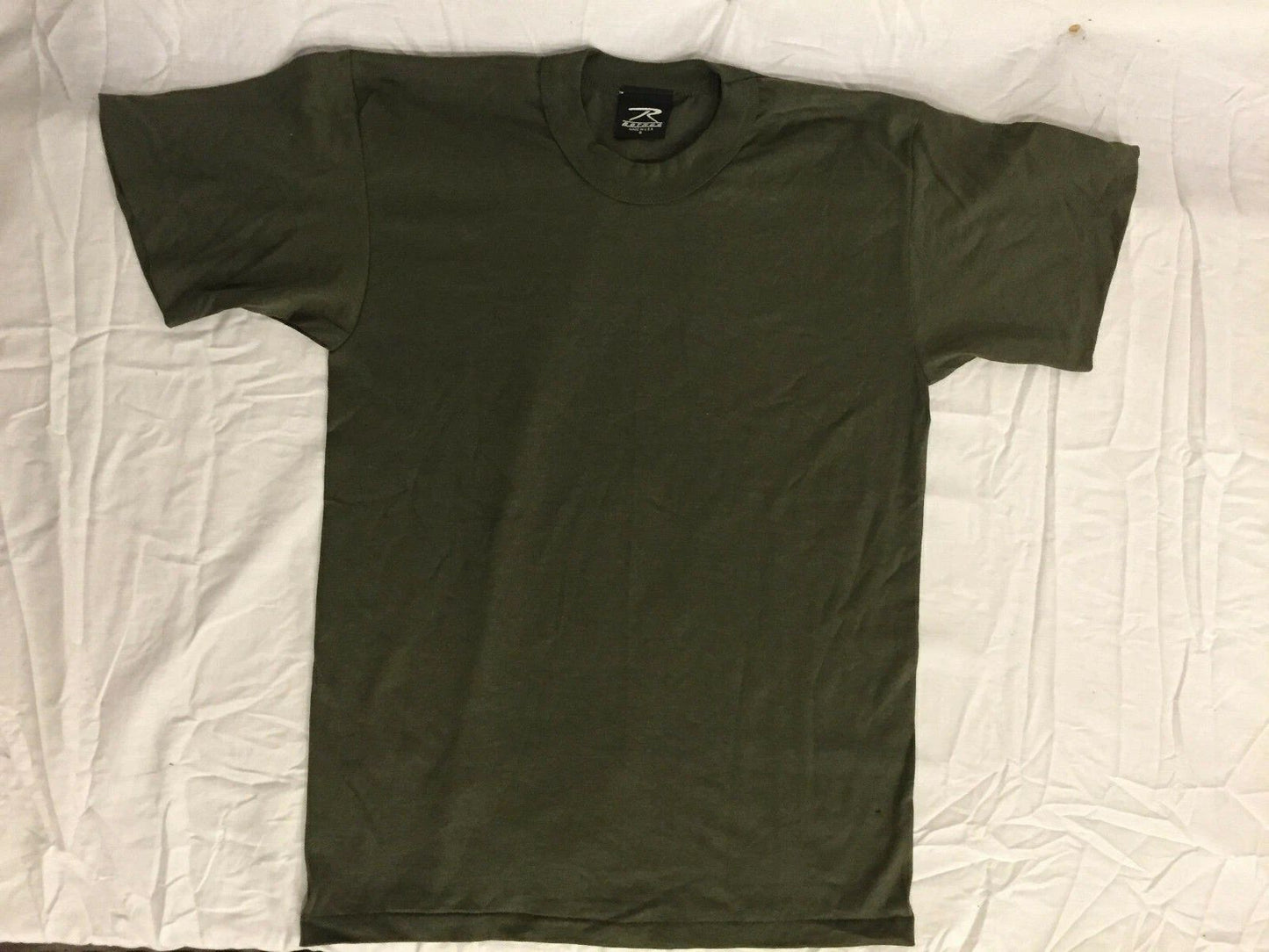 NWOTs Military Style Olive Drab Solid Green Short Sleeve Shirt Small Unisex T-shirt, Sweatshirt, Hoodie, Long Sleeve Tee - T-Shirt, Sweatshirt, Hoodie