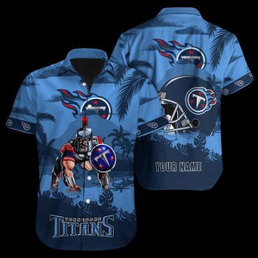 Personalized Tennessee Titans Island Defender Hawaiian Shirt Unisex T-shirt, Sweatshirt, Hoodie, Long Sleeve Tee - T-Shirt, Sweatshirt, Hoodie