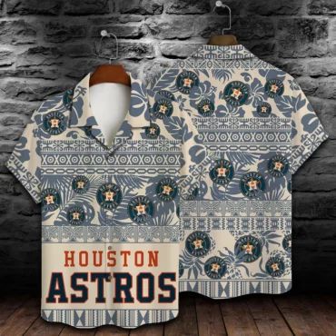 Houston Astros Tropical Spirit Hawaiian Shirt Unisex T-shirt, Sweatshirt, Hoodie, Long Sleeve Tee - T-Shirt, Sweatshirt, Hoodie