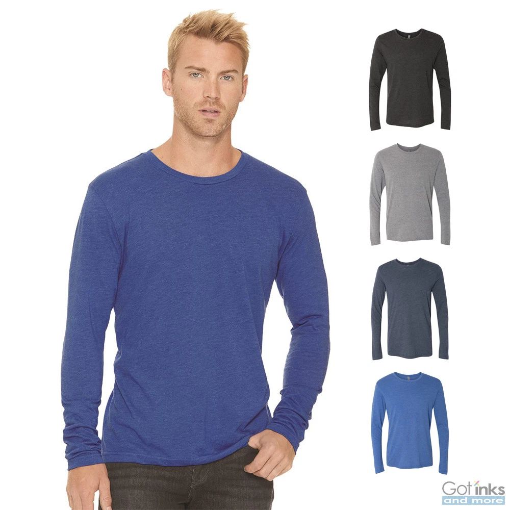 Next Level Triblend Long Sleeve Crew T-Shirt Soft Stretchy Lightweight Tee 6071 Unisex T-shirt, Sweatshirt, Hoodie, Long Sleeve Tee - T-Shirt, Sweatshirt, Hoodie