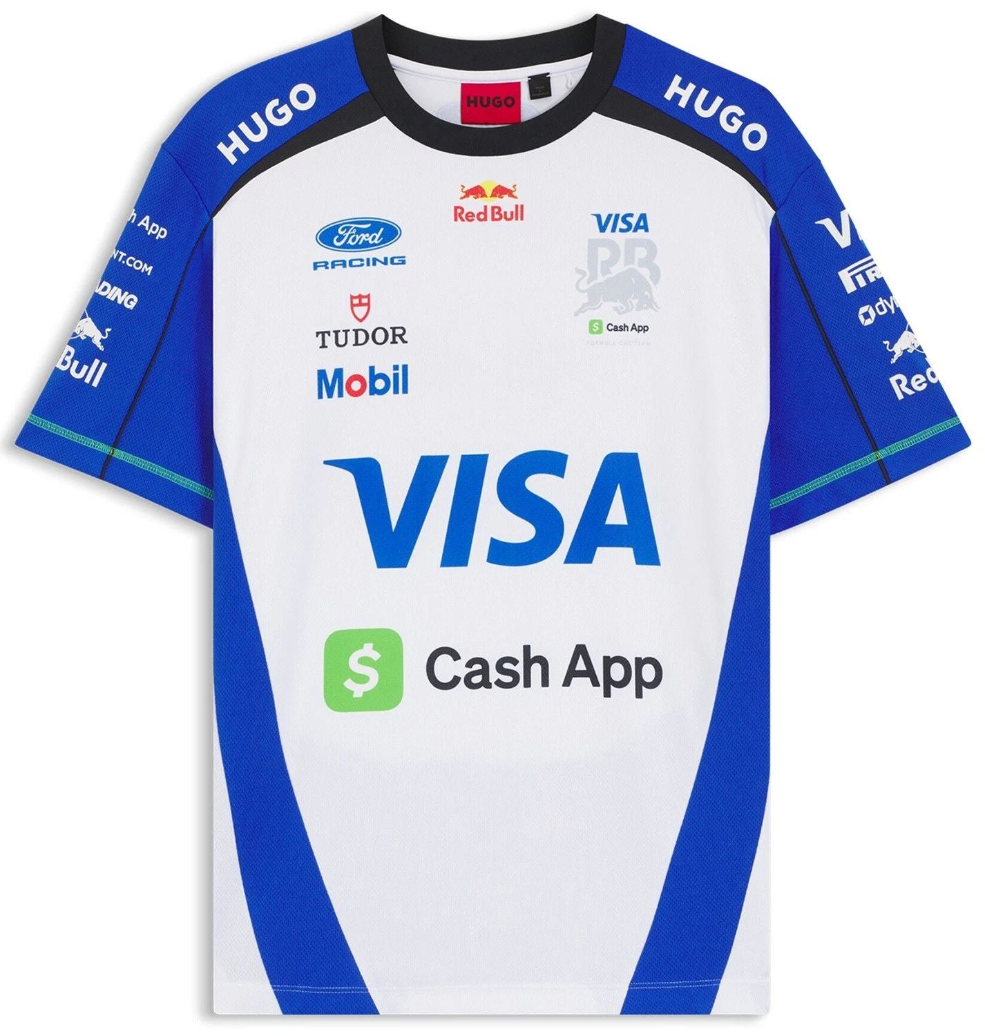 Visa Cash App Racing Bulls HUGO 2026 Team T-Shirt Unisex T-shirt, Sweatshirt, Hoodie, Long Sleeve Tee - T-Shirt, Sweatshirt, Hoodie
