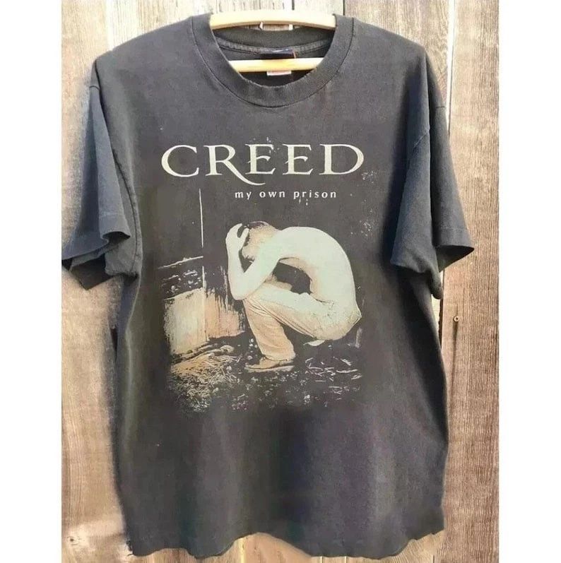 Retro Creed Metal Shirt, Creed Band Tshirt, Creed Band Fan Shirt, Creed Tour Tee Unisex T-shirt, Sweatshirt, Hoodie, Long Sleeve Tee - T-Shirt, Sweatshirt, Hoodie