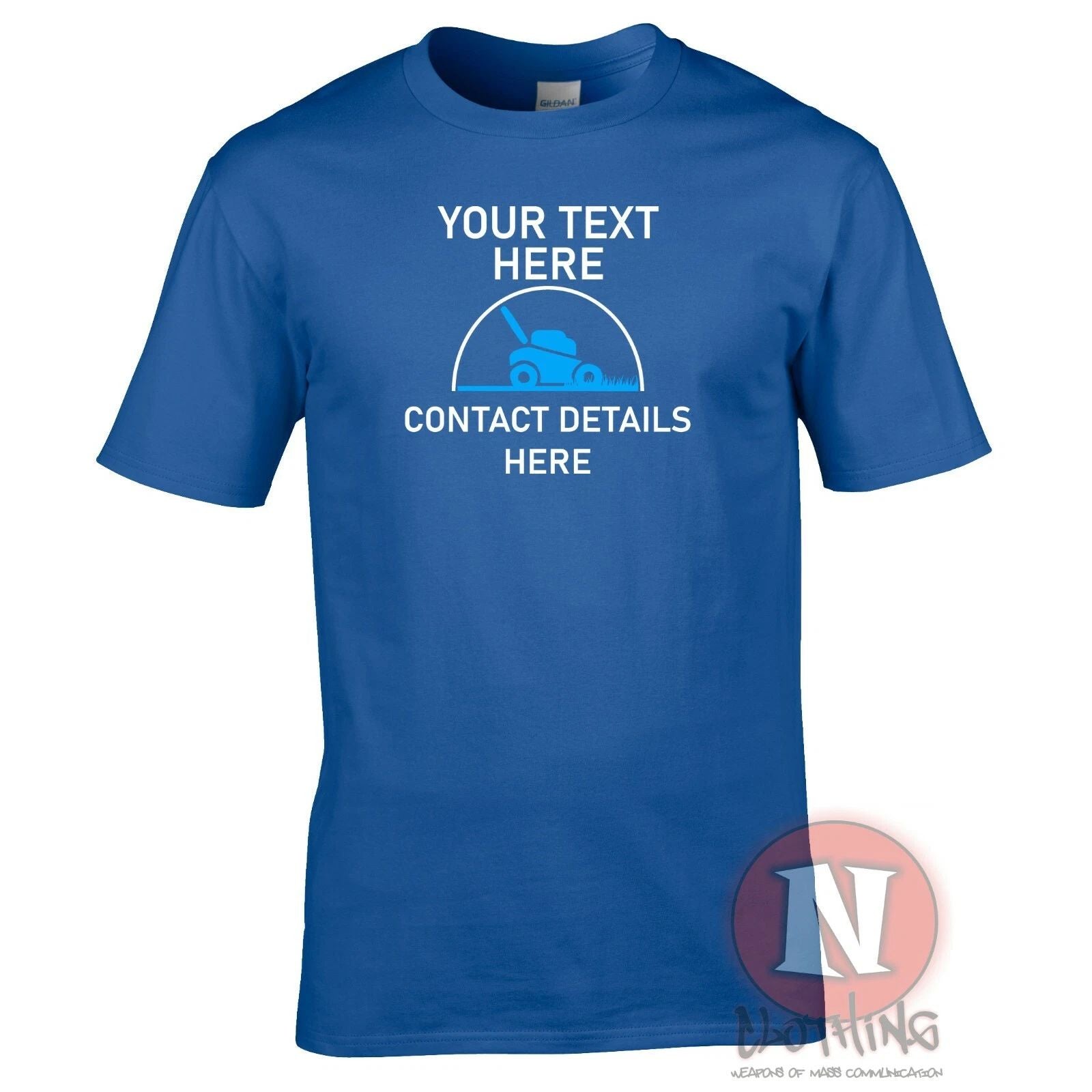 Lawn maintenance t-shirt personalised custom gardening landscape company tee Unisex T-shirt, Sweatshirt, Hoodie, Long Sleeve Tee - T-Shirt, Sweatshirt, Hoodie