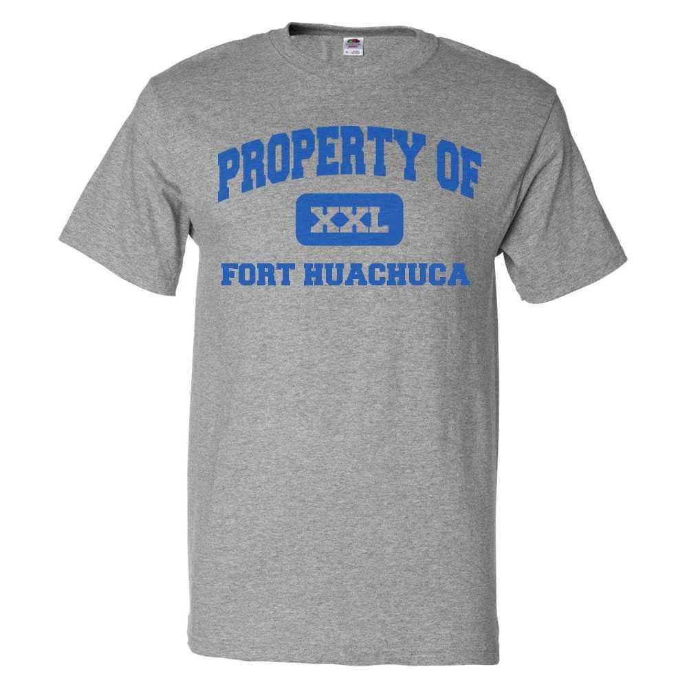 Property of Fort Huachuca T shirt Funny Tee Unisex T-shirt, Sweatshirt, Hoodie, Long Sleeve Tee - T-Shirt, Sweatshirt, Hoodie