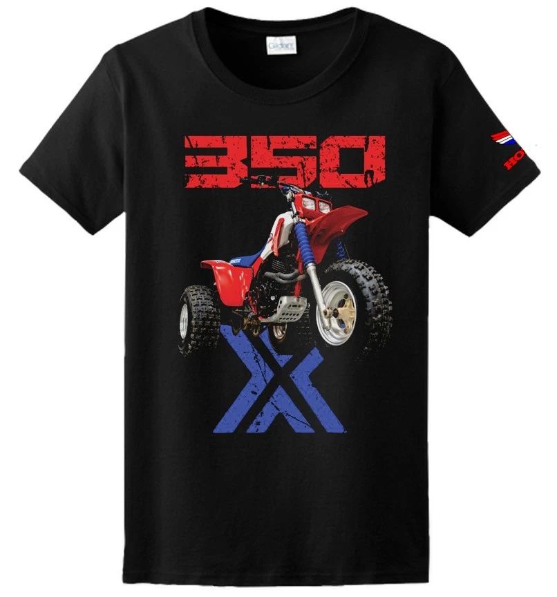 Black Honda 350X ATC 3 Wheeler T-shirt 350 X Tee Unisex T-shirt, Sweatshirt, Hoodie, Long Sleeve Tee - T-Shirt, Sweatshirt, Hoodie