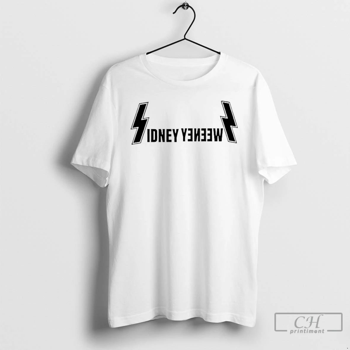 Premium Sydney Sweeney Lightning T Shirts Unisex T-shirt, Sweatshirt, Hoodie, Long Sleeve Tee - T-Shirt, Sweatshirt, Hoodie