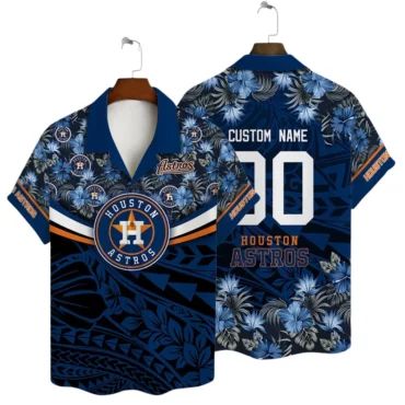Personalized Houston Astros Night Bloom Hawaiian Shirt Unisex T-shirt, Sweatshirt, Hoodie, Long Sleeve Tee - T-Shirt, Sweatshirt, Hoodie