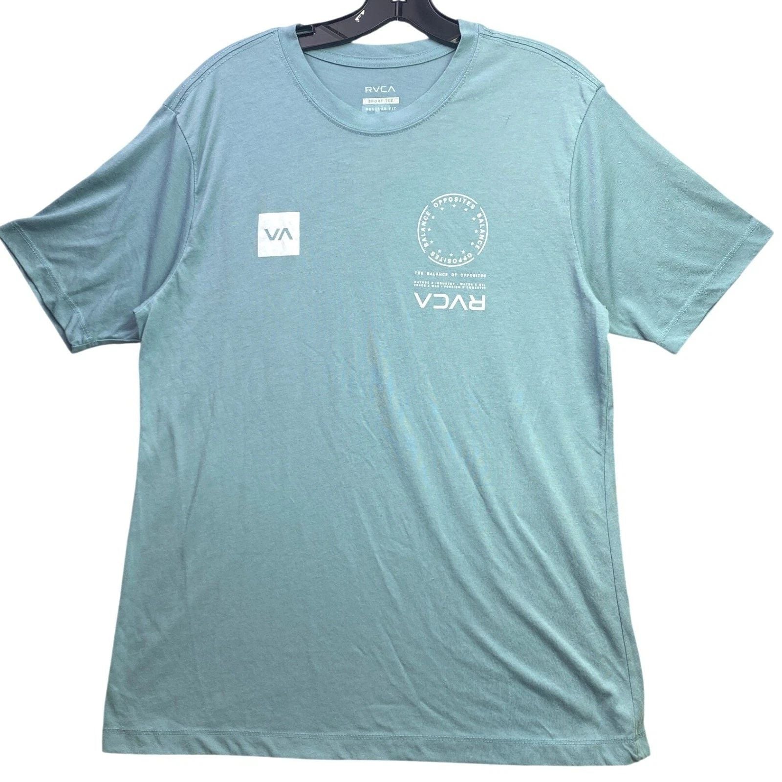 RVCA Shirt Mens Medium Sport Athleisure Preppy Academia Everyday Streetwear Unisex T-shirt, Sweatshirt, Hoodie, Long Sleeve Tee - T-Shirt, Sweatshirt, Hoodie