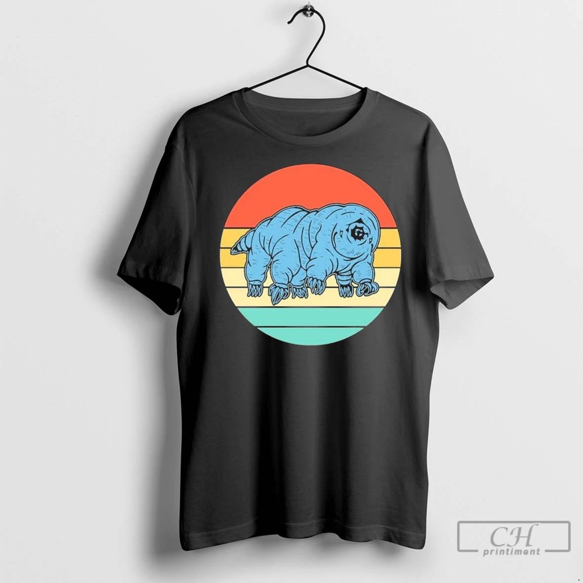 Premium Tardigrade Vintage Retro Unisex T-shirt, Sweatshirt, Hoodie, Long Sleeve Tee - T-Shirt, Sweatshirt, Hoodie