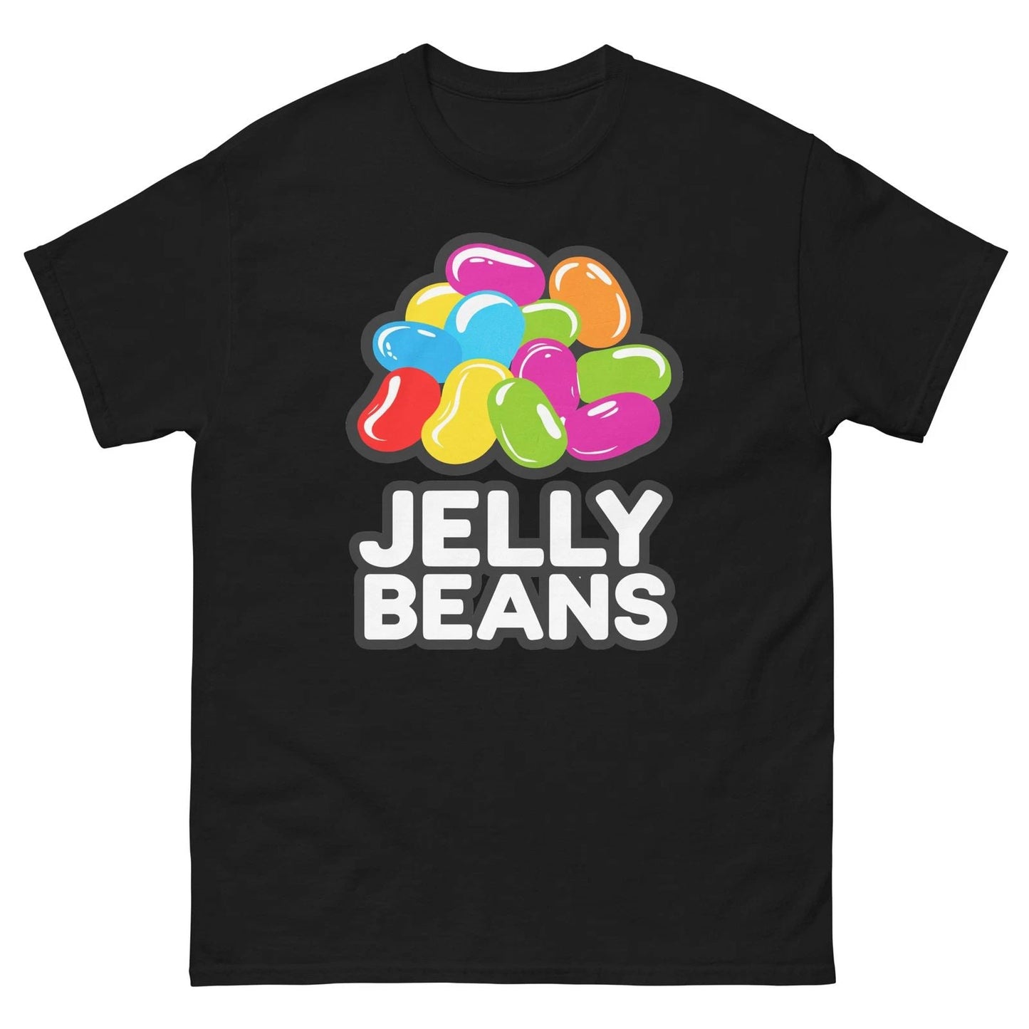 Jelly Beans Simple Graphic Nice Colors Funny T-Shirt Shirt Unisex T-shirt, Sweatshirt, Hoodie, Long Sleeve Tee - T-Shirt, Sweatshirt, Hoodie