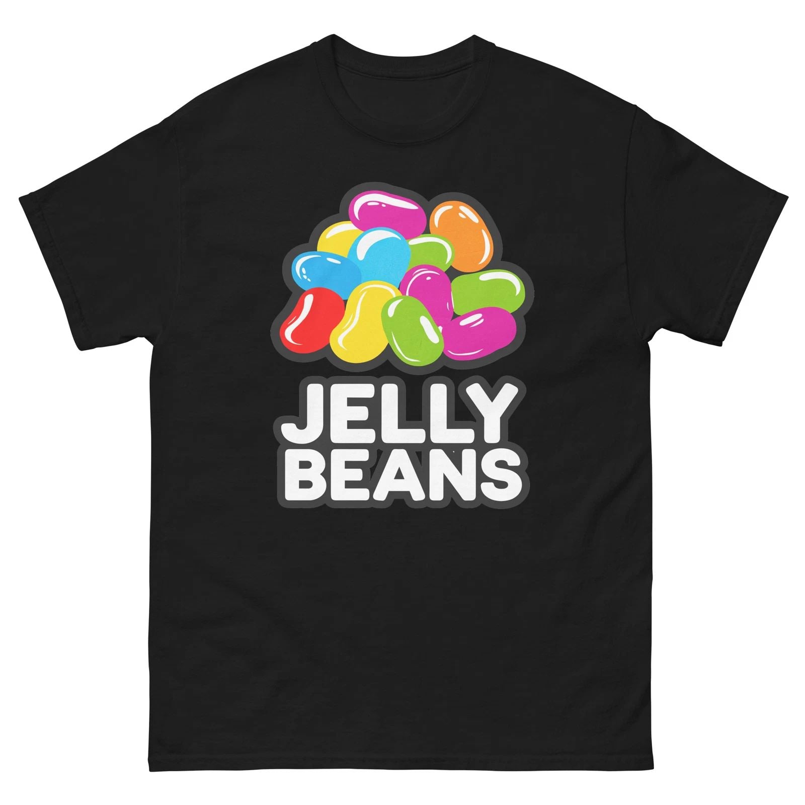 Jelly Beans Simple Graphic Nice Colors Funny T-Shirt Shirt Unisex T-shirt, Sweatshirt, Hoodie, Long Sleeve Tee - T-Shirt, Sweatshirt, Hoodie