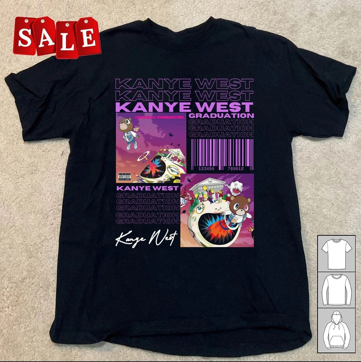 New Popular Kanye West  Gift For Fans Unisex S-5XL Shirt NH434 Unisex T-shirt, Sweatshirt, Hoodie, Long Sleeve Tee - T-Shirt, Sweatshirt, Hoodie