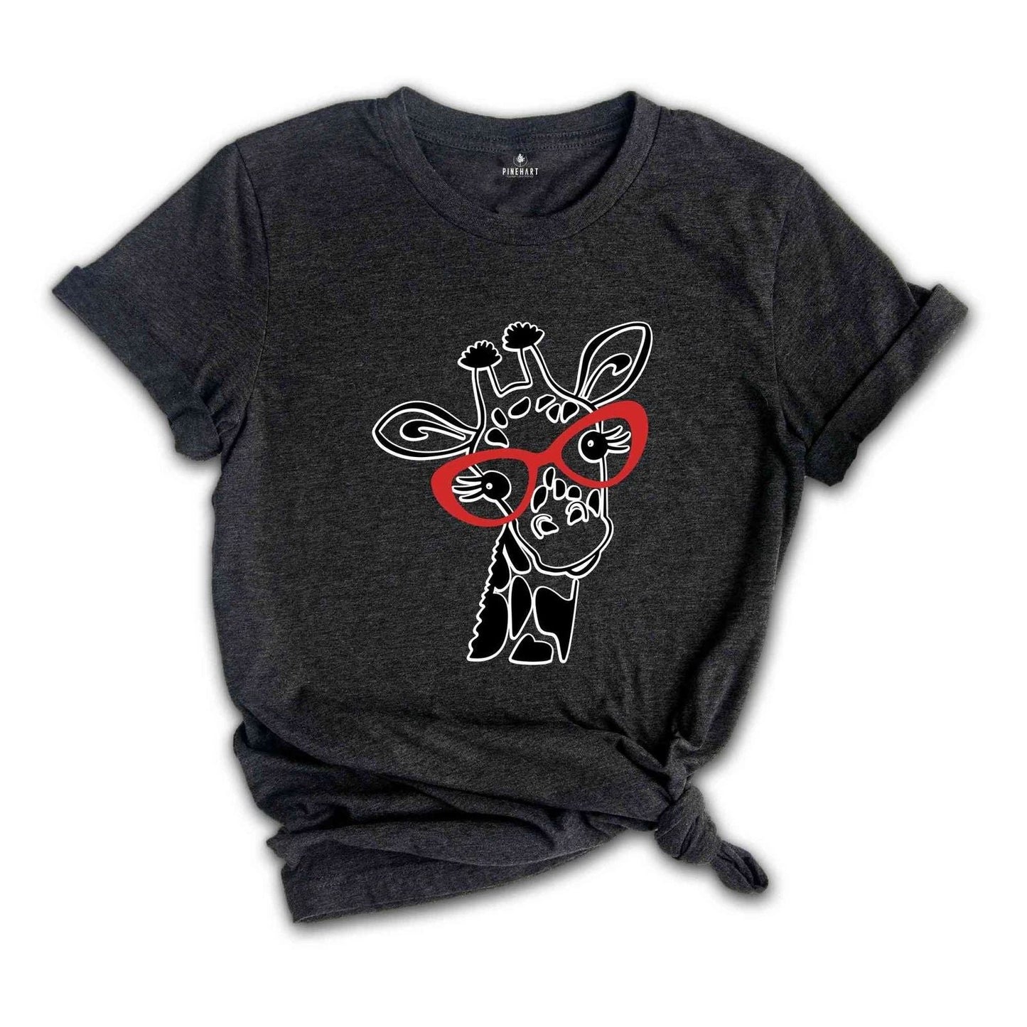 Giraffe Shirt, Valentine's Day Shirt, Women Valentine Gift, Love Shirt, Cute Val Unisex T-shirt, Sweatshirt, Hoodie, Long Sleeve Tee - T-Shirt, Sweatshirt, Hoodie