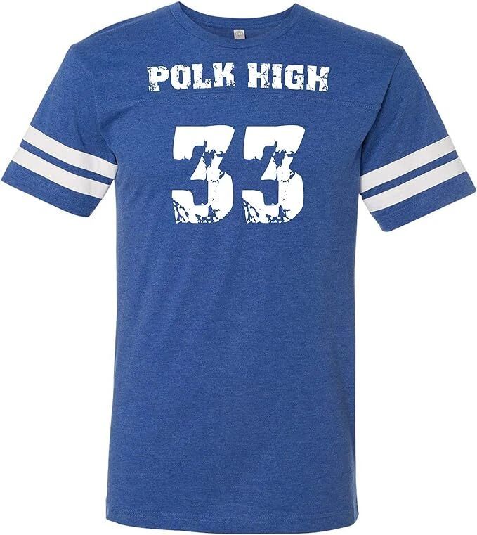 Polk High - Men's Football Jersey T-Shirt Al Bundy Inspired Funny T-Shirt Unisex T-shirt, Sweatshirt, Hoodie, Long Sleeve Tee - T-Shirt, Sweatshirt, Hoodie