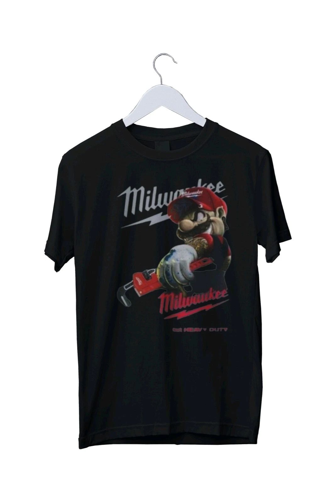 Milwaukee Nothing But Heavy Duty Graphic T-Shirt Mens Unisex S M L XL 2 3 4 XL Unisex T-shirt, Sweatshirt, Hoodie, Long Sleeve Tee - T-Shirt, Sweatshirt, Hoodie