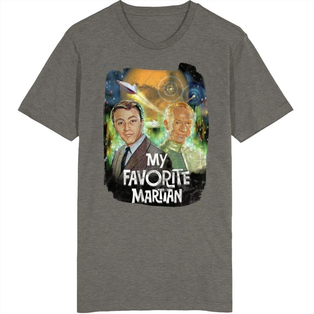 My Favorite Martians 60s Tv Series Show Worn Look Vintage Unisex T Shirt Unisex T-shirt, Sweatshirt, Hoodie, Long Sleeve Tee - T-Shirt, Sweatshirt, Hoodie