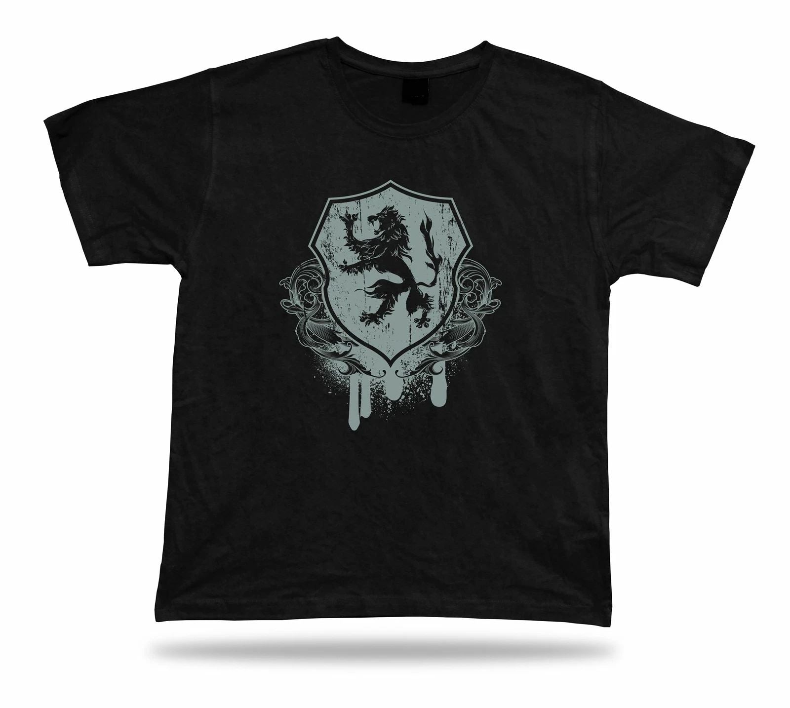 Lion Symbolism Floral t shirt awesome cool modern design special birthday gift Unisex T-shirt, Sweatshirt, Hoodie, Long Sleeve Tee - T-Shirt, Sweatshirt, Hoodie