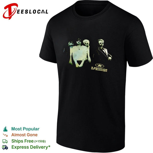 5 Seconds of Summer Band Members 5SOS T-shirt Unisex T-shirt, Sweatshirt, Hoodie, Long Sleeve Tee - T-Shirt, Sweatshirt, Hoodie