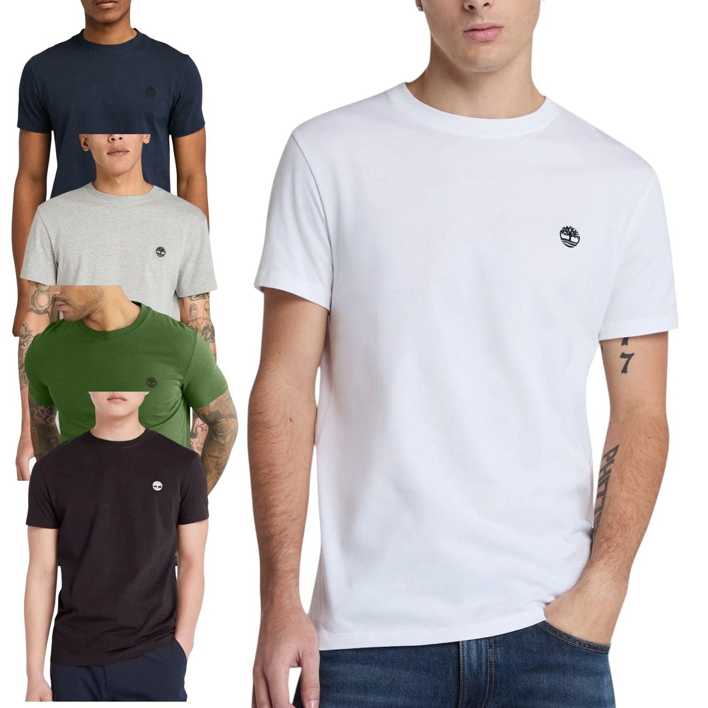 Timberland Mens T Shirts Classic Logo Summer Crew Neck Dunstan River Tops New Unisex T-shirt, Sweatshirt, Hoodie, Long Sleeve Tee - T-Shirt, Sweatshirt, Hoodie