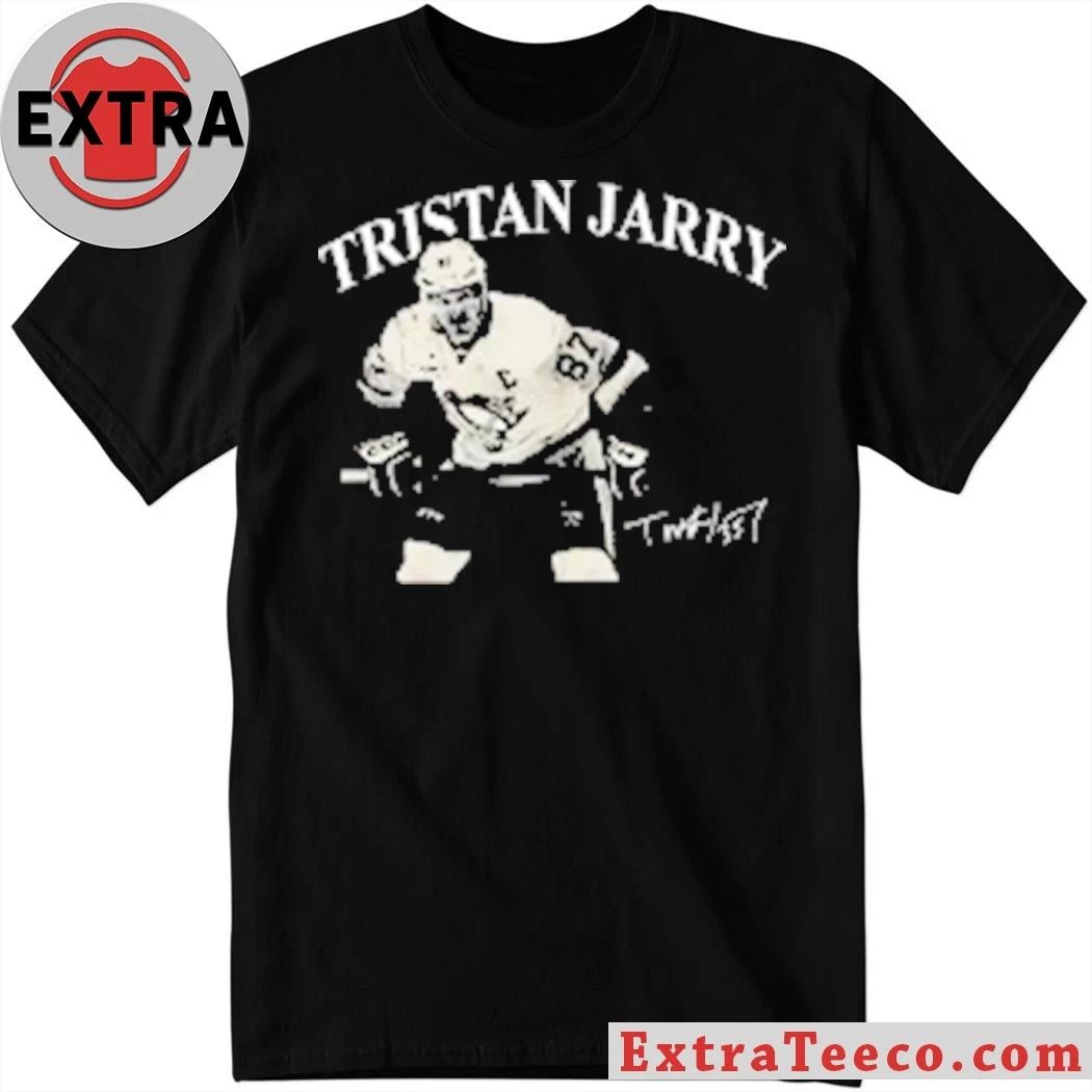 Edmonton Oilers tristan jarry Signature Shirt Unisex T-shirt, Sweatshirt, Hoodie, Long Sleeve Tee - T-Shirt, Sweatshirt, Hoodie