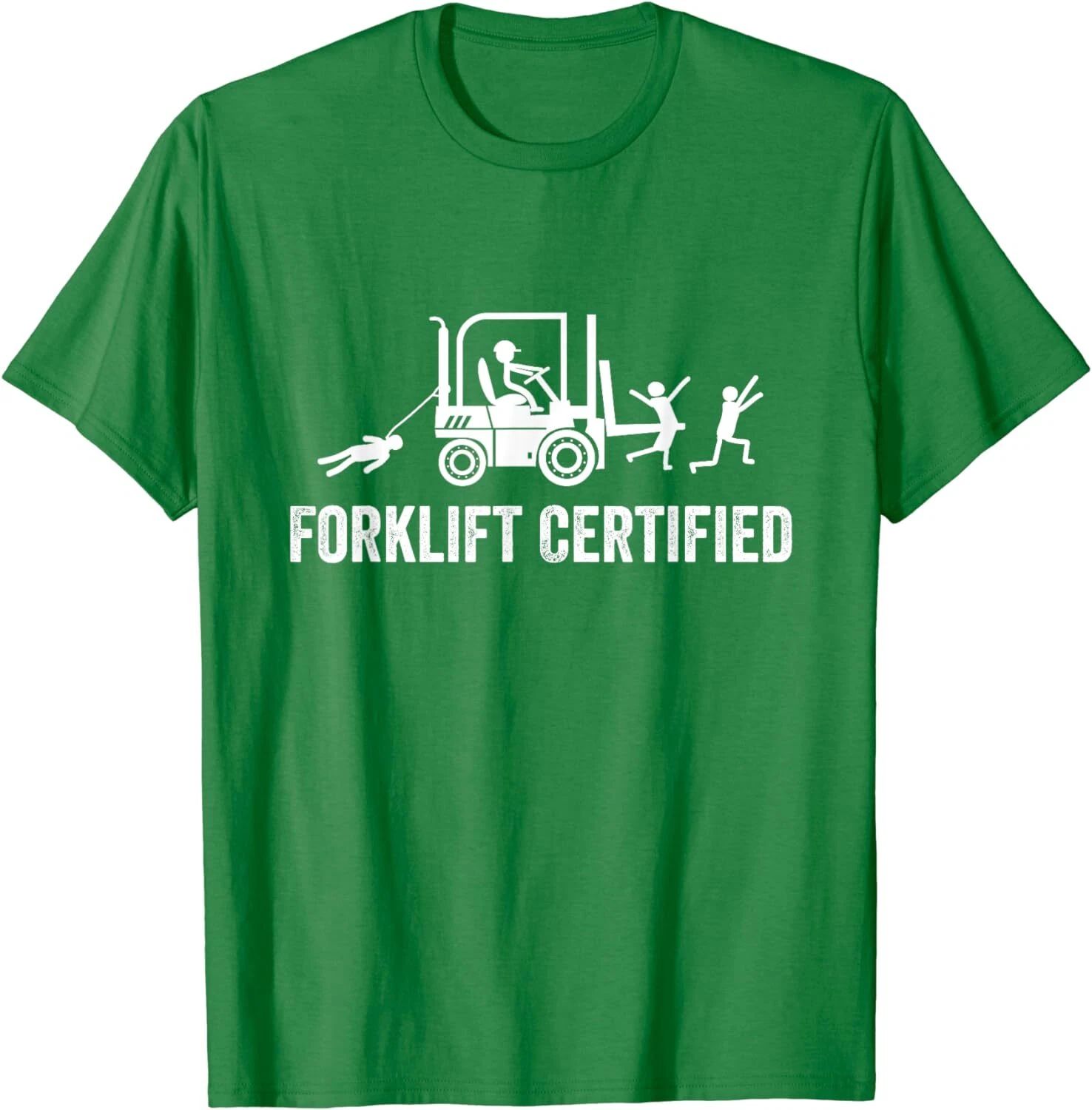 Forklift Certified Funny Certified Forklift Operator Unisex T-Shirt Unisex T-shirt, Sweatshirt, Hoodie, Long Sleeve Tee - T-Shirt, Sweatshirt, Hoodie