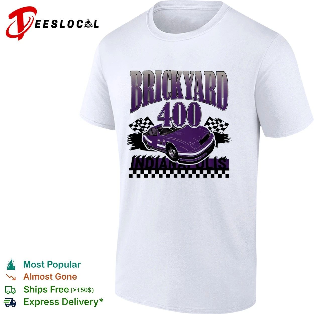 Brickyard 400 Indianapolis Racing NASCAR T-shirt Unisex T-shirt, Sweatshirt, Hoodie, Long Sleeve Tee - T-Shirt, Sweatshirt, Hoodie