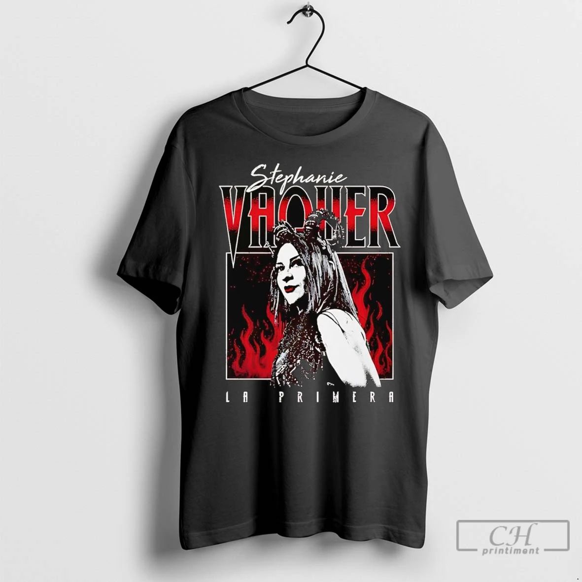 Premium Stephanie Vaquer La Primera Portrait Unisex T-shirt, Sweatshirt, Hoodie, Long Sleeve Tee - T-Shirt, Sweatshirt, Hoodie