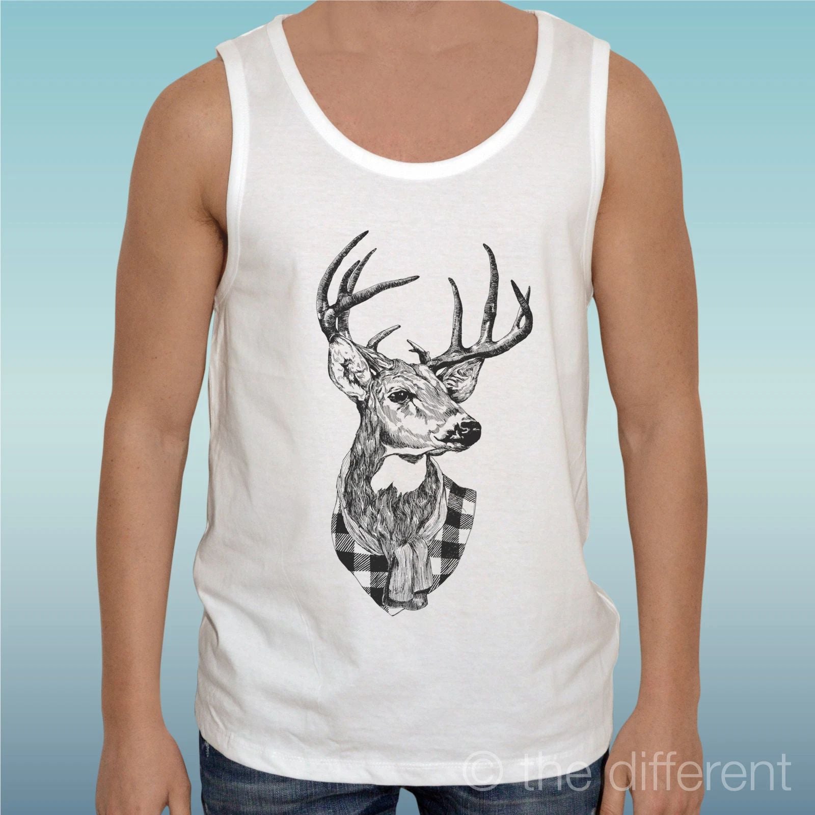 Canotta T-Shirt " Deer " Gift Idea Road To Happiness Unisex T-shirt, Sweatshirt, Hoodie, Long Sleeve Tee - T-Shirt, Sweatshirt, Hoodie
