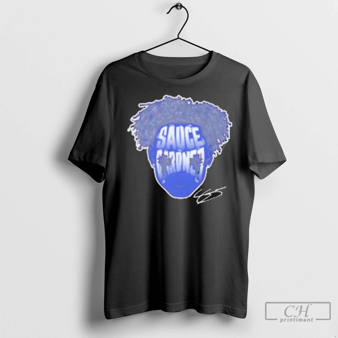 Premium Sauce Gardner Indianapolis Colts Player Silhouette Signature Unisex T-shirt, Sweatshirt, Hoodie, Long Sleeve Tee - T-Shirt, Sweatshirt, Hoodie