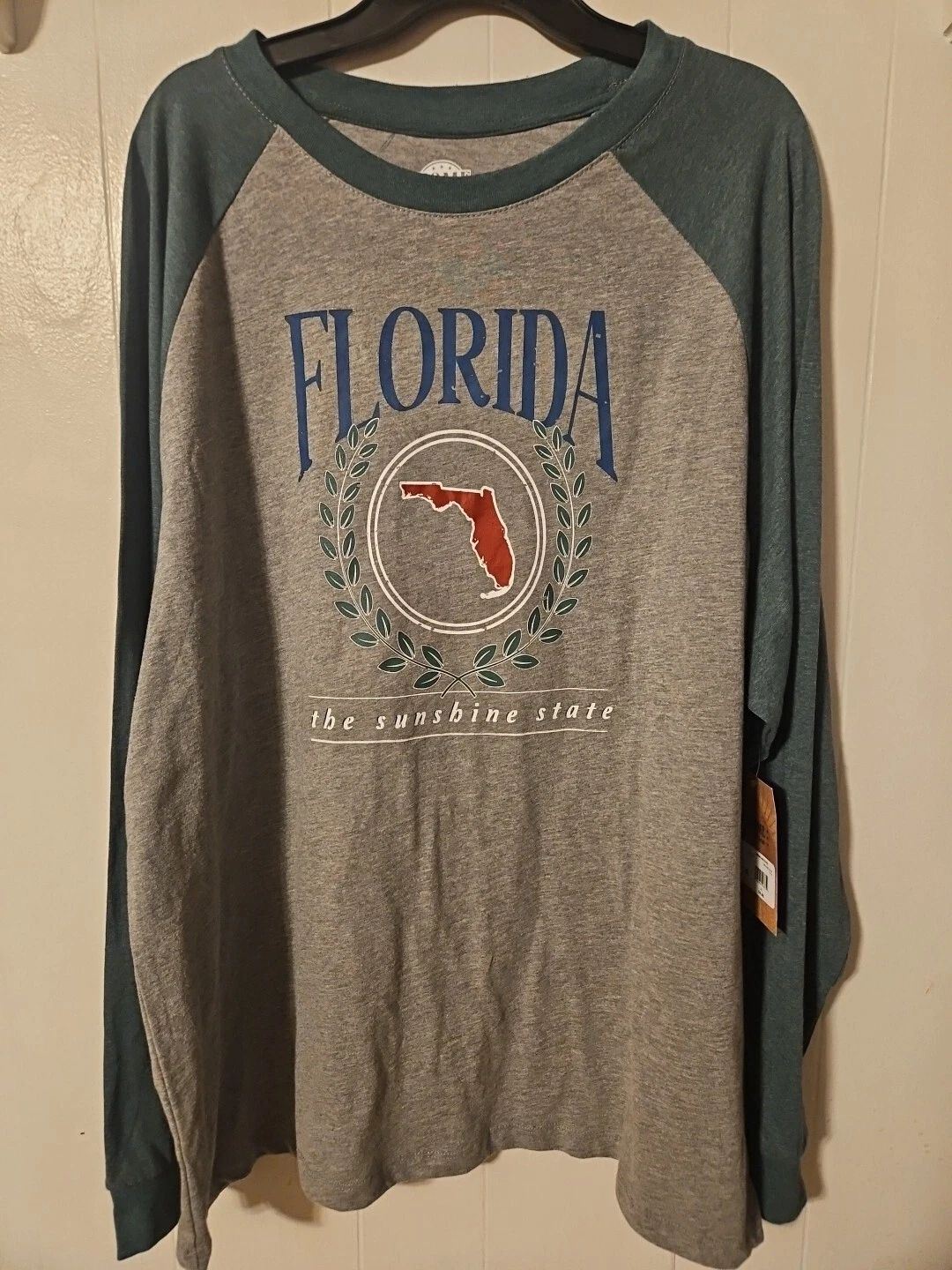 LONG SLEEVE (2XL) HOME FREE FLORIDA STATE T Shirt Grey Green Unisex T-shirt, Sweatshirt, Hoodie, Long Sleeve Tee - T-Shirt, Sweatshirt, Hoodie