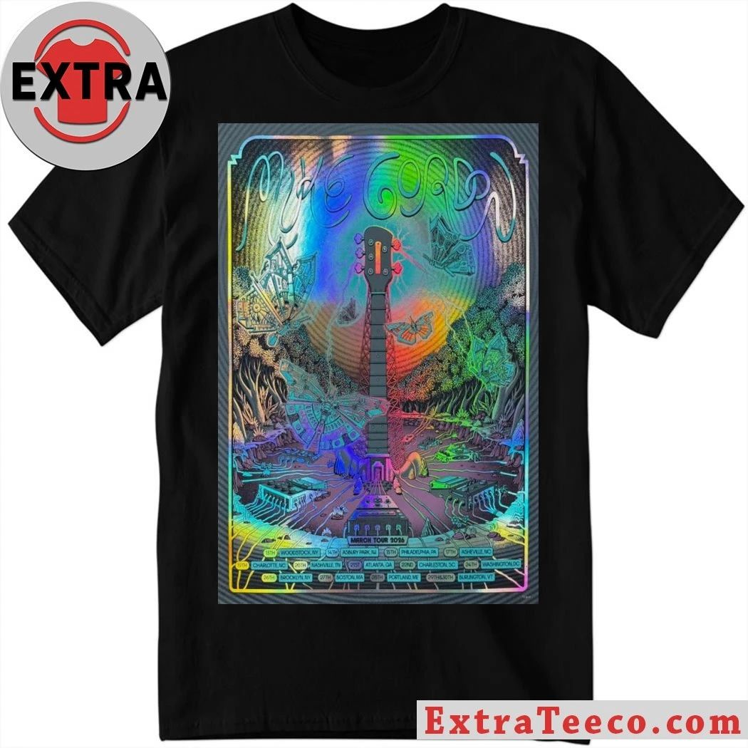 Original Mike Gordon Mar 17 2026 Poster Asheville NC Shirt Unisex T-shirt, Sweatshirt, Hoodie, Long Sleeve Tee - T-Shirt, Sweatshirt, Hoodie