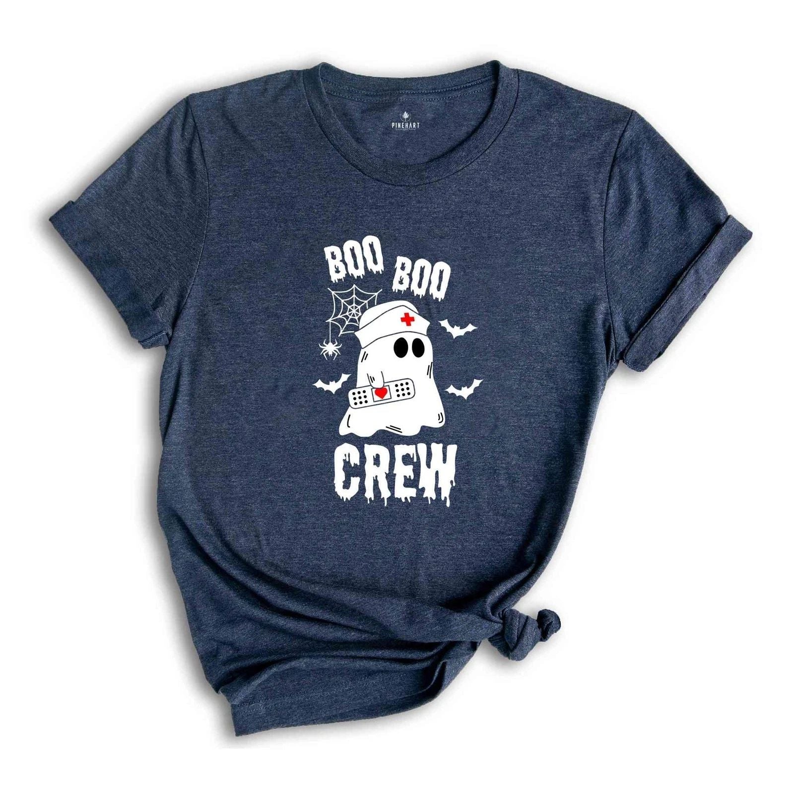 Halloween Nurse Shirt, Boo Boo Crew Shirt, Cute Halloween Shirt Nurse, Halloween Unisex T-shirt, Sweatshirt, Hoodie, Long Sleeve Tee - T-Shirt, Sweatshirt, Hoodie