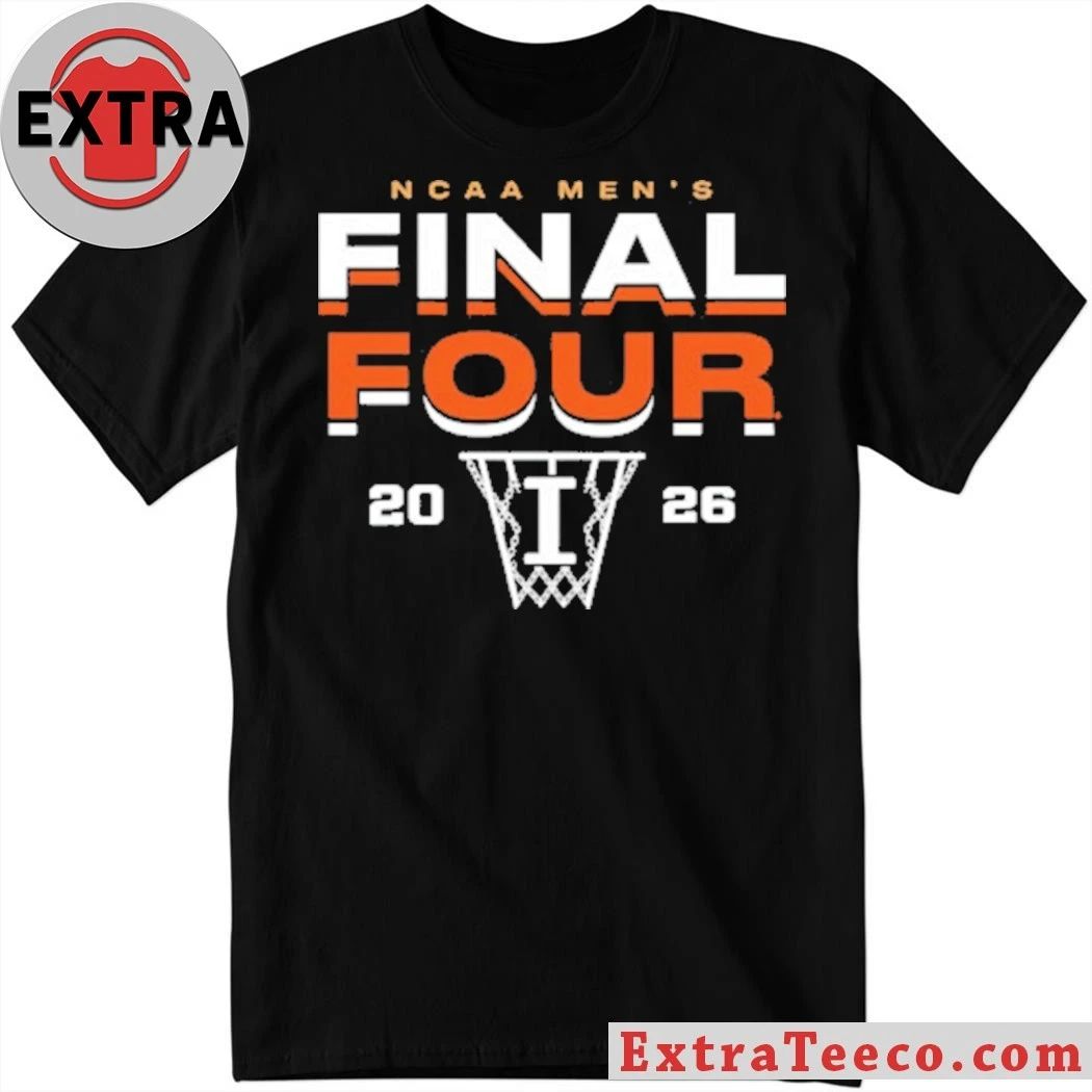 Fighting Illini 2026 Mens Basketball Final Four Graphic T-Shirt Unisex T-shirt, Sweatshirt, Hoodie, Long Sleeve Tee - T-Shirt, Sweatshirt, Hoodie